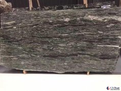 Colorful green granite big slab